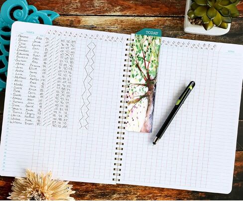 Elan Publishing Company Class Record Book Unstructured. Set it up to Record Grades Your Way! 40 Student Names (Tree Seasons) in Kuwait