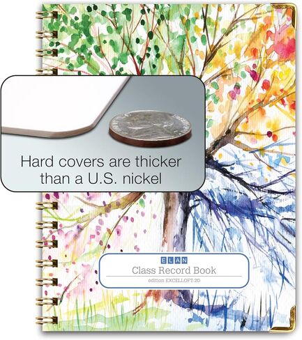 Elan Publishing Company Class Record Book Unstructured. Set it up to Record Grades Your Way! 40 Student Names (Tree Seasons) in Kuwait