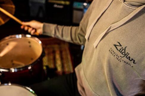 Avedis Zildjian Company Standard Zildjian LTD ED Cotton Hoodie PEW LG, Pewter in Saudi Arabia