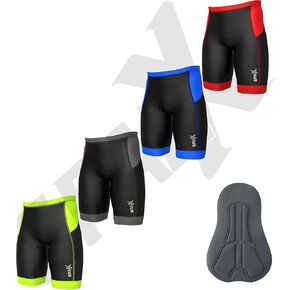 Sparx Men's Core Triathlon Short Tri Short Swim Bike Run Cycling Short