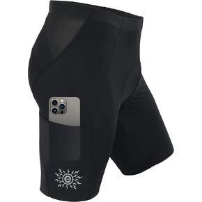 Men's Cycling Shorts | 3D Padded Bike Shorts | Two Pocket | Bikers Short | Quick Dry Bike Tights