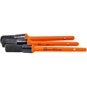 303 Products Premium Car Detailing Brush Set – 3 Pack Detailing Brushes Car Cleaning Kit for Car Interior & Exterior, Car Brush Detailing Kit