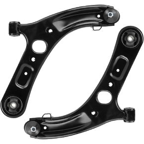 Front Lower Control Arms w/Ball Joints Assembly Replacement for 2011-2017 Hyundai Elantra, 2012-2017 Hyundai Ve loster (2pc)