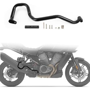 PSLER Exhaust Pipe Muffler Engine Guard Highway Crash Bars for PAN America 1250 RA1250 PA1250 PANAMERICA 1250S 2020 2021 2022 2023 2024 Motorcycle Falling Protection Accessories