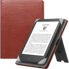 Universal Case for 6-6.8 inch eReaders, Paperwhite Case with Hand Strap Compatible with All 6" 6.8" Paperwhite/Paperwhite 2023/ Paperwhite Signature Edition/Kobo E-Book Reader-Black