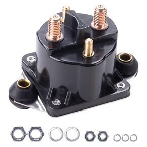 Starter Relay Solenoid 12V 89-817109A3 89-817109A2 89-817109A1 Compatible with Mercury Marine Outboard V250 V225 V200 V175 V150 V135 115 105 100 90 80 75
