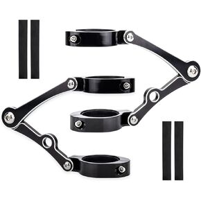 Motorcycle Headlight Bracket CNC 39mm-41mm Fork Head Lamp Holder for HL YMH HD Universal