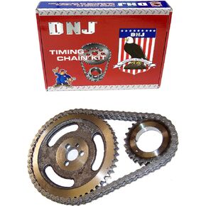 DNJ TK3111HD Timing Chain Kit/For 1970-1997/ Chevrolet, GMC/Bel Air, Biscayne, Blazer, C10, C10 Pickup, C10 Suburban, C15, C15 Suburban, C15/ C1500 Pickup, C15/ 7.4L/ V8/ OHV