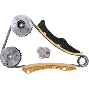 ApplianPar Timing Chain kit with Tensioner Guide VVT Gears for Hyundai Accent Veloster for Kia Rio Soul Forte5 1.6L