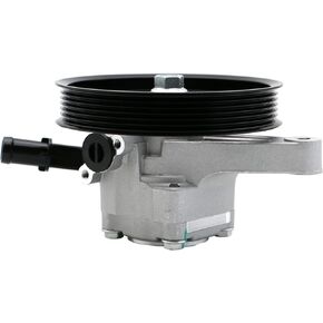 Power Steering Pump with Pulley Compatible with 2005-2008 Honda Pilot, 2005-2010 Honda Odyssey, 2007-2013 Acura MDX