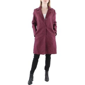 Anne Klein Women's Quilted Snap Front Trench