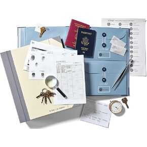 Savor | The Original in Case I Go Missing Binder | Viral TikTok File Folio for All True-Crime Obsessed and Their Loved Ones to Record Key Personal Information or Prepare for Estate and Emergencies