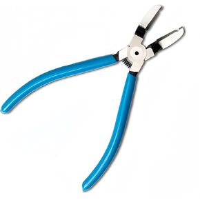 Car Door Panel Trim Clip Removal Plier Tool Rivet Clip Fastener Remover Blue (Blue)