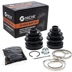 NICHE Front CV Axle Boot Kit For Honda Rincon 650 Foreman Rubicon 500 42203-HM7-003 42202-HN2-003 ATV
