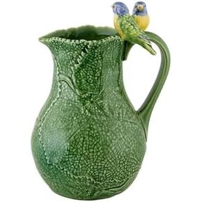 Bordallo Pinheiro Cinerária with Birds Pitcher