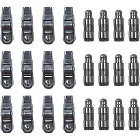 12 Pcs Lifter Kits & Rocker Arm | Fit for Chrysler 200 300 Town & Country, Dodge Challenger Charger Grand Caravan, Jeep Grand Cherokee Wrangler JK, Ram 1500 Classic ProMaster | OE# 5184332AA 5184296AH