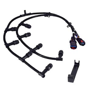 CULMKARI Powerstroke 6.0 Glow Plug Harness Kit Harness with Removal Tool Fits For Ford 2004-2010 Ford 6.0L V8 Powerstroke, Ford F-250 F-350 F-450 Super Duty Excursion E-350 E-450