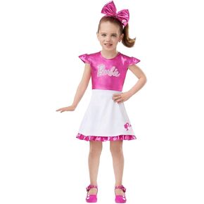 Spirit Halloween Toddler Barbie Dress Costume | Officially licensed | Mattel | Barbie Doll Outfit