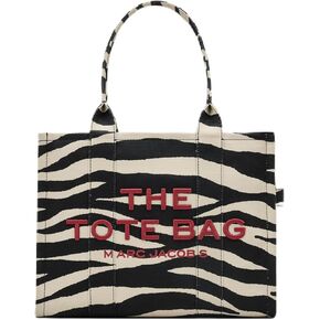 Marc Jacobs The Zebra Canvas Large Tote Bag, Black/White in Kuwait