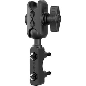 TUSITA Motorcycle Mount Brake Clutch Reservoir Ball Base B Size 1", Double Socket Arm - B Size Medium