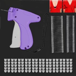 Price Tag Gun, Speedy Clothing Fixer for The Home, Tagging Gun for Clothing, Suitable for Fixing Labels, Non-Fine Sewing, Fixing (Pink）