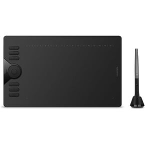 HUION Drawing Tablet HS610 Graphic Tablet with Battery-Free Stylus 8192 Pen Pressure Tilt Function, 10x6.25 Inches Digital Tablet for Animation & Design, Compatible with Windows/Mac/Android