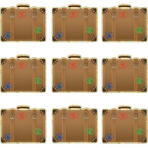 Teacher Created Resources Travel The Map Luggage Mini Accents (TCR8572) 36 Count (Pack of 1)