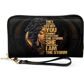 Leather Clutch For Women - Wallet For African Women Mother's Day Gifts - Birthday Gifts For Women