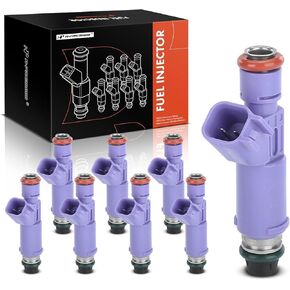 A-Premium Fuel Injectors Compatible with Ford F-150 2009-2010, Mustang 2009-2010, V8 4.6L, Gas, Set of 8, Replace# 9L3Z9F593E