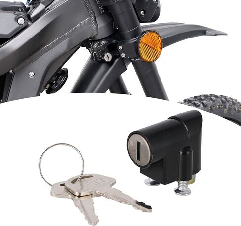 JFG RACING Sur Ron Head Lock Aluminum Handlebar Direction Lock Security Anti-Theft Lock for Talaria MX3 MX4 Sur Ron S/X Segway X160/X260 Electric Dirt Bike in Saudi Arabia
