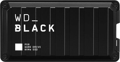 Western Digital 4TB P50 Game Drive SSD - Portable External Solid State Drive SSD, Compatible with Playstation, Xbox, PC, & Mac, Up to 2,000 MB/s - WDBA3S0040BBK-WESN in Saudi Arabia