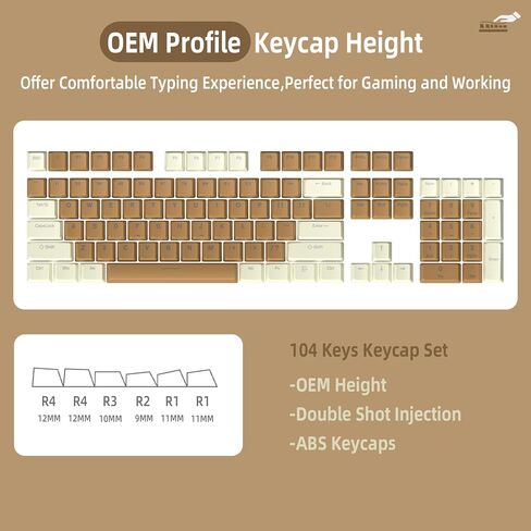 108 Key Double Shot PBT Pudding Keycaps with Translucent Layer Keycap Puller for Standard Full 104Key Compact 61Key/68Key/87Key/96Key Mechanical Keyboard MX Switch DIY Keycap(Black Keycaps) in Saudi Arabia