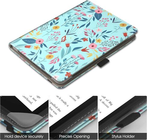 Universal Case for 6-6.8 inch eReaders, Paperwhite Case with Hand Strap Compatible with All 6" 6.8" Paperwhite/Paperwhite 2023/ Paperwhite Signature Edition/Kobo E-Book Reader-Black in Kuwait