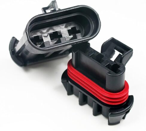 2-Pack، 46Amp (3-PIN) أطراف موصلات مقاومة للماء وأختام 10-12-14-16 AWG in Kuwait