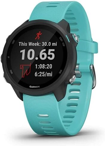 Garmin 010-02120-20 Forerunner 245 Music, GPS Running Smartwatch with Music and Advanced Dynamics, Black in Kuwait