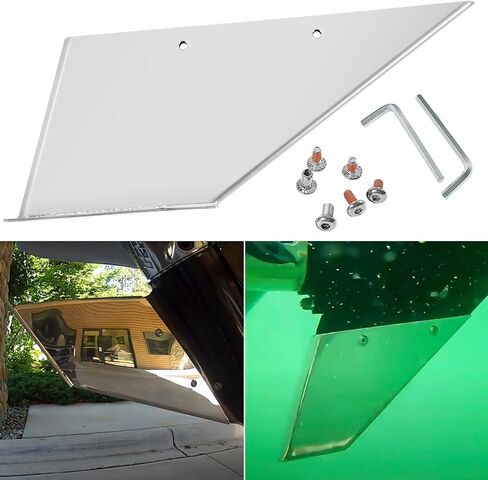 27151 Skeg Guard for Yamaha 150-175HP 2&4 Stroke/ 200HP 2 Stroke HPDI/ 200 VMAX/ 200HP 4 Stroke 2.8L I-4/ 300HP 4 Stroke Marine-Grade Fix Damaged Skeg Stainless Steel Safe-Skeg in Kuwait