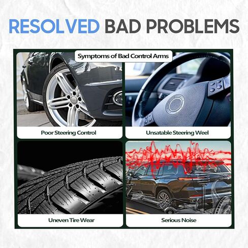 Front Suspension Kit Lower Control Arm E90 Compatible With BMW 325i 328i 330i 335i 335is,2008-2013 128i 135i,2013-2014 BMW X1(2WD Only) in Kuwait