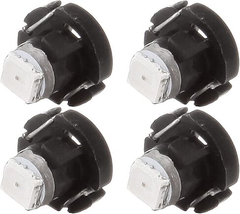 مصباح إضاءة Cciyu 4 قطع أزرق T3 LED Neo Wedge A/C (أزرق) in Saudi Arabia