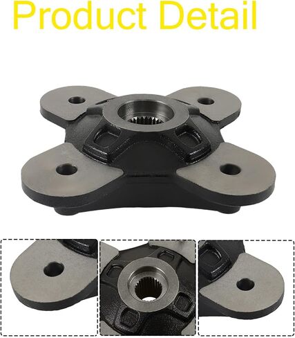 WFLNHB Front Rear Wheel Hub Rotor Studs Replacement for Polaris RZR XP 4 1000 2014-2022 RS1 2018-2022 5257196 7519792 in Saudi Arabia