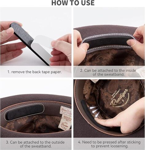 10 قطع من غطاء قبعة رعاة البقر و10 قطع من مقاس القبعة المخفض، غطاء حماية من الغبار، قبعة رعاة البقر، غطاء المطر، قبعة حجم الشريط المخفض، تخزين قبعة رعاة البقر، حجم مخفض in Kuwait