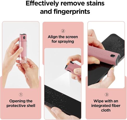 YTT Touchscreen Screen Cleaner Spray, for Phones iPad Car (Pink) in Saudi Arabia