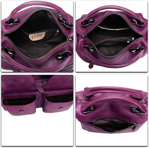 Genuine Leather Purse and Handbag for Women Vintage Handmade Leather Top Handle Satchel Purses Shoulder Bag Strap in Saudi Arabia