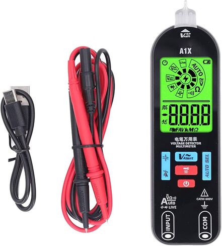 Upgraded 1 in 1 Out Digital Multimeter BSIDE Intelligent Digital Multimeter Auto Ranging Smart Digital Multimeter (1 Input 1 Out) in Saudi Arabia