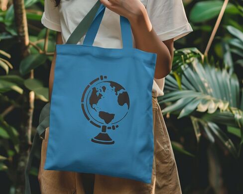 Earth Globe Custom Stencil, Reusable & Sturdy, 8.5" x 11" for Educational Art, Crafts & DIY Projects in Saudi Arabia