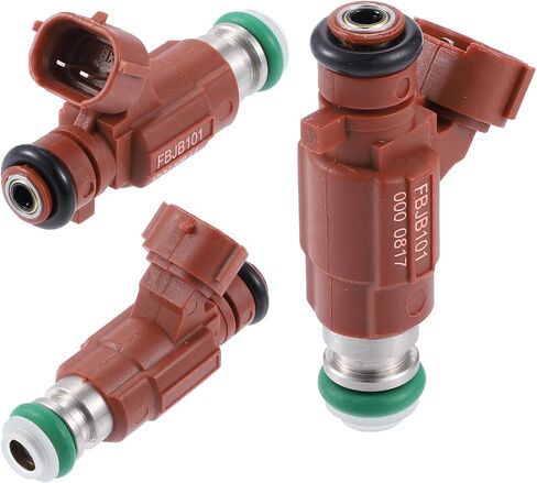 X AUTOHAUX 4 قطعة FBJB101 16600-AX000 حاقن الوقود لنيسان مارش ميكرا BNK12 2002-2010 1.4L CR14DE in Saudi Arabia