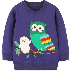 Bumeex Toddler Girl Sweatshirt Clothes Outfit,Cotton Crewneck Christmas Clothing