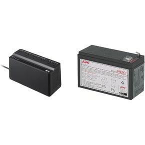 APC UPS Battery Backup Surge Protector & UPS Battery Replacement, RBC2, for APC Back-UPS Models BE500R, BK300C, BK350, BK500, BK500BLK, BK500M, BK500MC, BK500MUS, and SC420, SU420NET Black