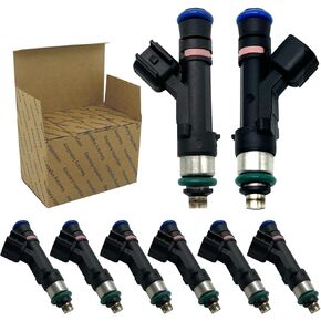 Fuel Injectors Compatible with 2007 2008 Ford Expedition 2007 2008 Lincoln Navigator 5.4L V8 Replace 0280158140 Set of 8