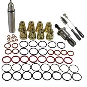 Injector Sleeve Cup Removal Tool and Install Kit Replacement for 1994-2003 Navistar T444e Caterpillar 3126 3126B 3126E Ford 7.3L Diesel Engines in Saudi Arabia