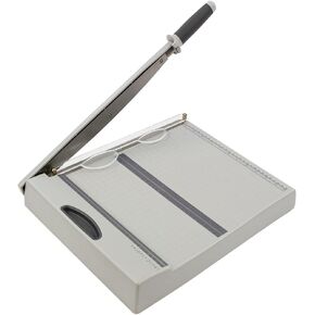 Tonic Studios Paper Cutter Tool - Large Guillotine Paper Trimmer for Cardstock, Photos, and Scrapbooking - 12.25 Inch Cutting Length with Ruler and Grid Lines
